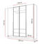 4 Door Glass Wardrobe-1282302206