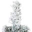 Arbre de Noël artificiel pin vert enneigé 6 pi - non éclairé