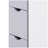 54" Tall Bathroom Storage Cabinet, Freestanding Linen Tower with 2-Tier Shelf and Drawers, Narrow Side Floor Organizer-340057519
