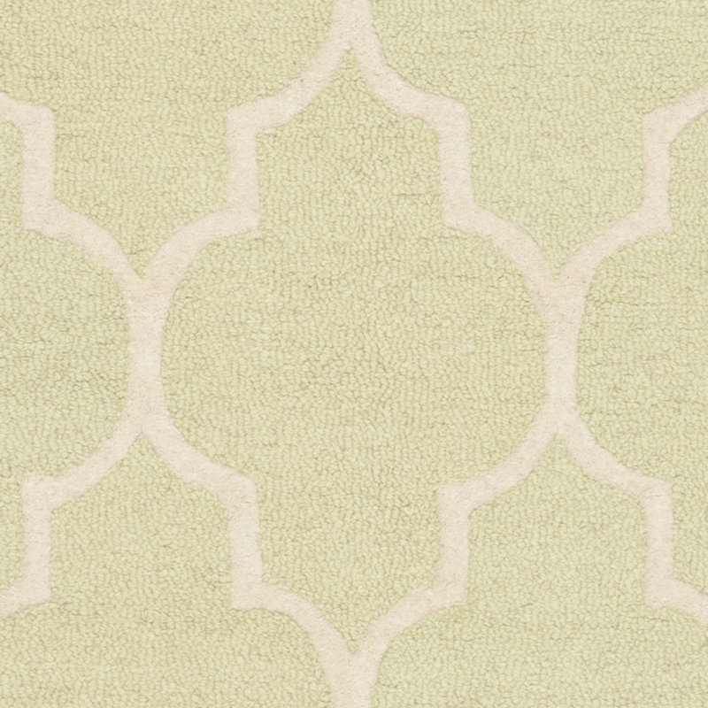 Dulaney Geometric Wool Hand Woven Area Rug, Rectangle 91 x 152cm