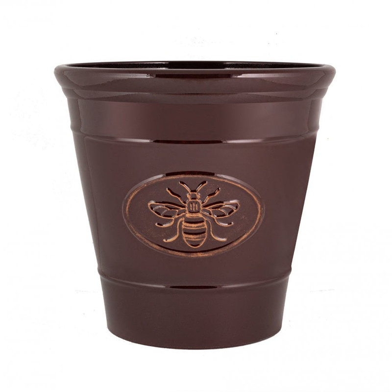 Pot Planter, Brown, 30.7cm H x 30cm W x 30cm D