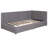 No Box Spring Required Upholstered Daybed, Twin Size, 2 Storage, Linen, Gray Linen Fabric Twin, Storage Drawers, Bed-1702316030