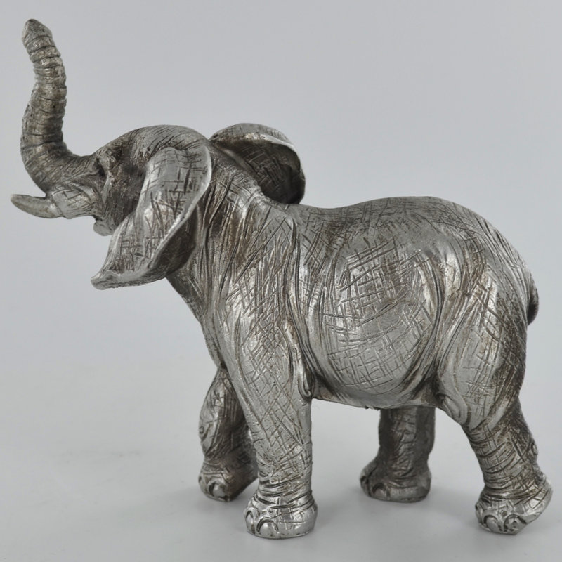 Orkin Standing Elephant Silver Figurine