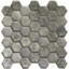 1.9" x 1.9" Glass Hexagon Mosaic Tile-61485185
