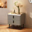 Table de chevet avec 2 tiroirs