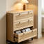 77cm W Manufactured Wood Bedside Table