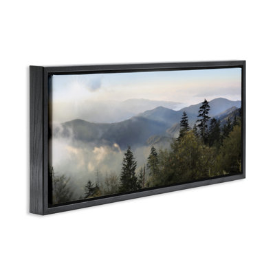 Panoramic Cloudy Mountainous Nature