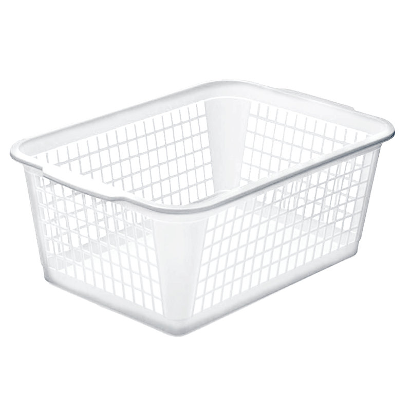 Panier de plastique, Bleu, 14 x 12 x 14, 1
