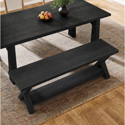 Solid Wood Dining Bench