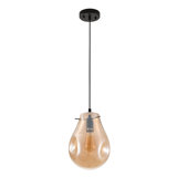 This Pendant Light Is In A Silver Finish. The Frame Is Made Out Of Metal In Black Color, And It Comes With A Silver Jar Glass Shade. The Adjustable Cord Link Makes This Fixture Suitable For Most Ceiling Heights.