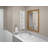 Antanea 12'' W 36'' H Recessed Frameless Medicine Cabinet Mirror 4 Adjustable