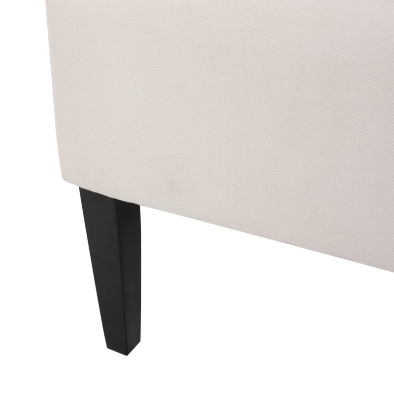 Aphton 19.5'' H Fabric Upholstered Side Chair, Beige