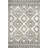Spurling Trellis Shag Area Rug for Living Room Bedroom Dining Room Nursery, Off White/Charcoal-333368246
