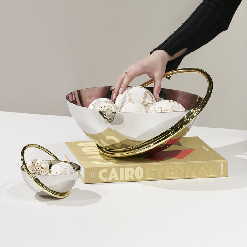 Ring Stainless Steel Fruit Bowl