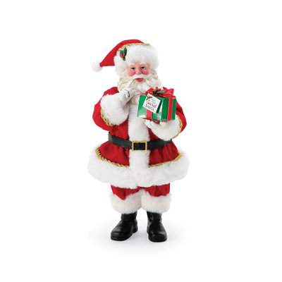 Christmas Traditions  Secret Santa Santa 10.5in