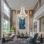 Lustre en cristal de style Empire 12 lumières Adnopoz