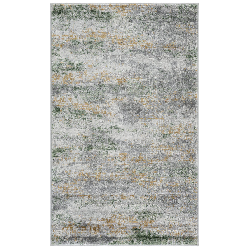 Palma Performance Abstract Rug, Rectangle 3' x 5'