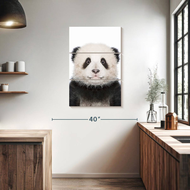 Brampt Panda Portrait, 38" H x 24" W