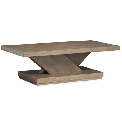 Rimmer Rectangular Cocktail Table With Casters