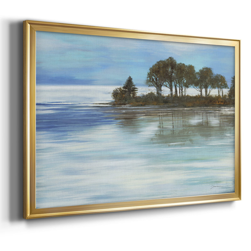 «Réglage de l'humeur», reproduction sur toile, Or, H 14 po x l 20 po x P 1,5 po