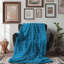Ocean Tones - Couverture sherpa de qualité supérieure 1 pièce-99894647
