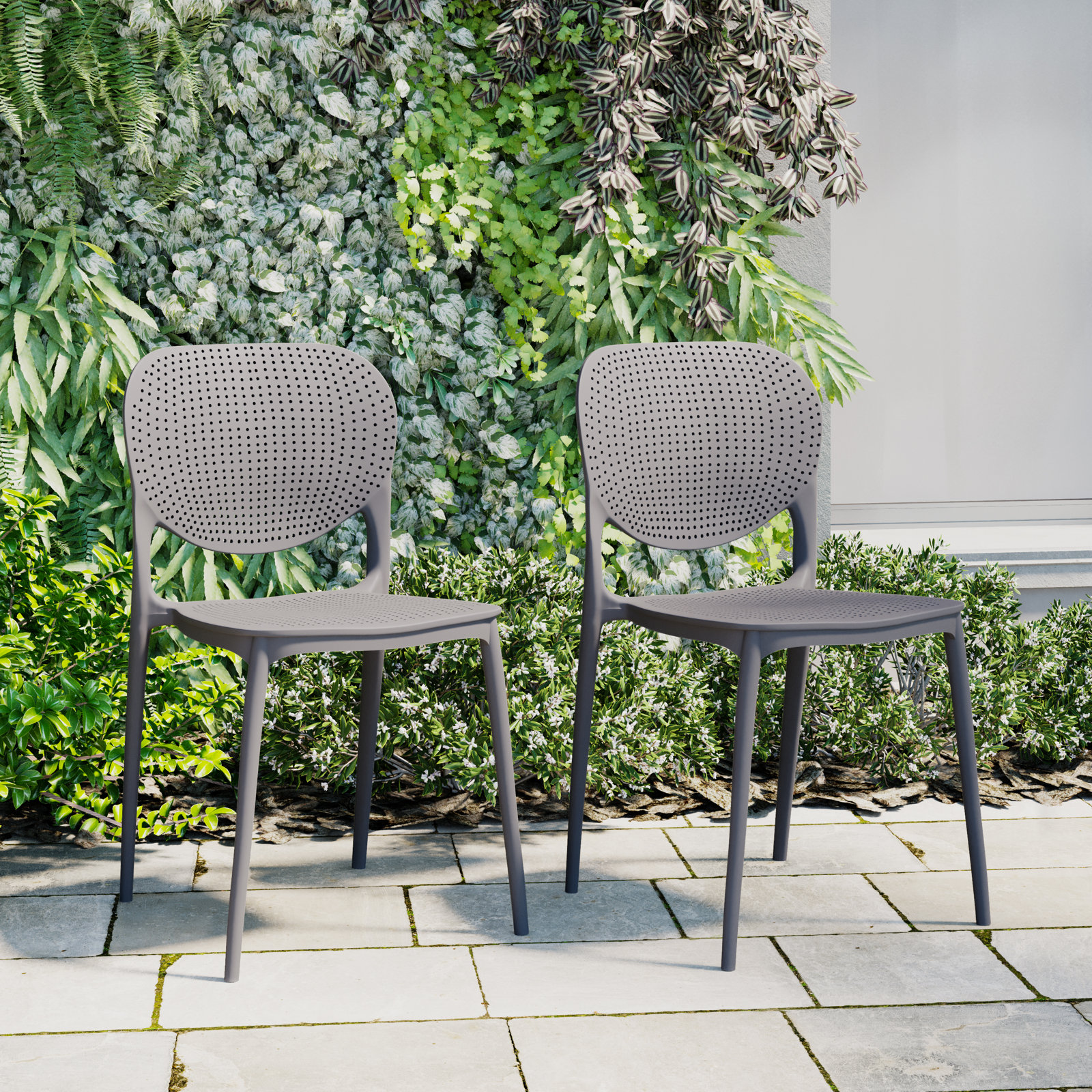 Anautica 25" Teak Patio Dining Set