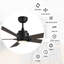 Ventilateur de plafond intelligent à 60 pales 60 po avec ensemble d'éclairage DEL -1120229714-1120229713