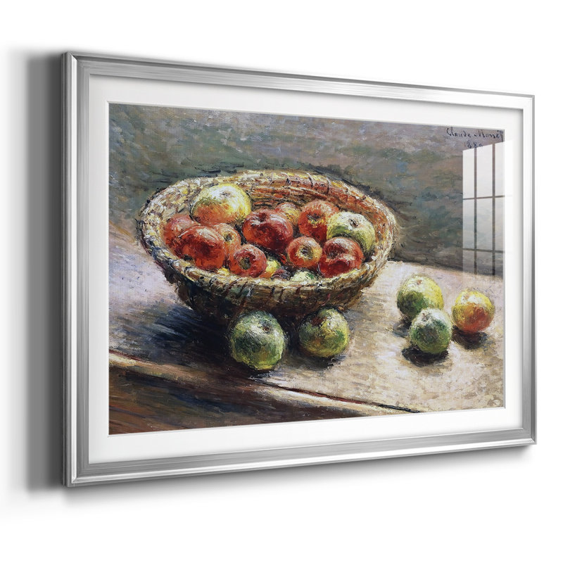 La plaque avec des pommes, 1880, Argent, H 30 po x l 44 po x P 1,5 po