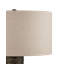 Lampe de table en aluminium Braille