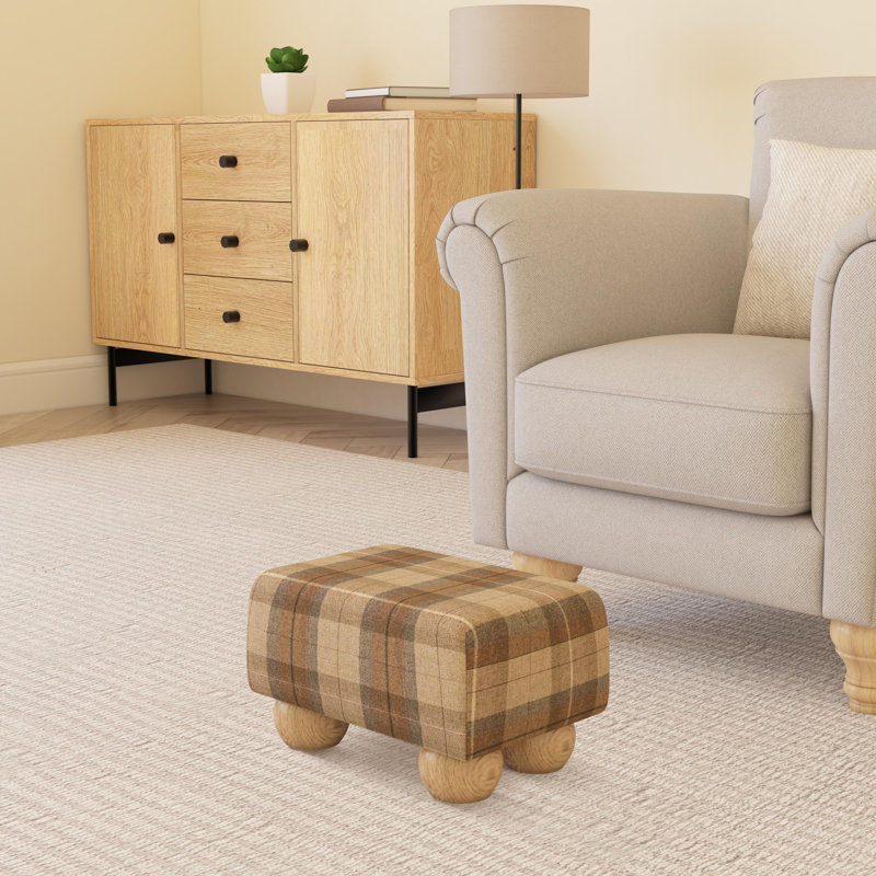 Manufactured Wood Accent Stool, Natural
