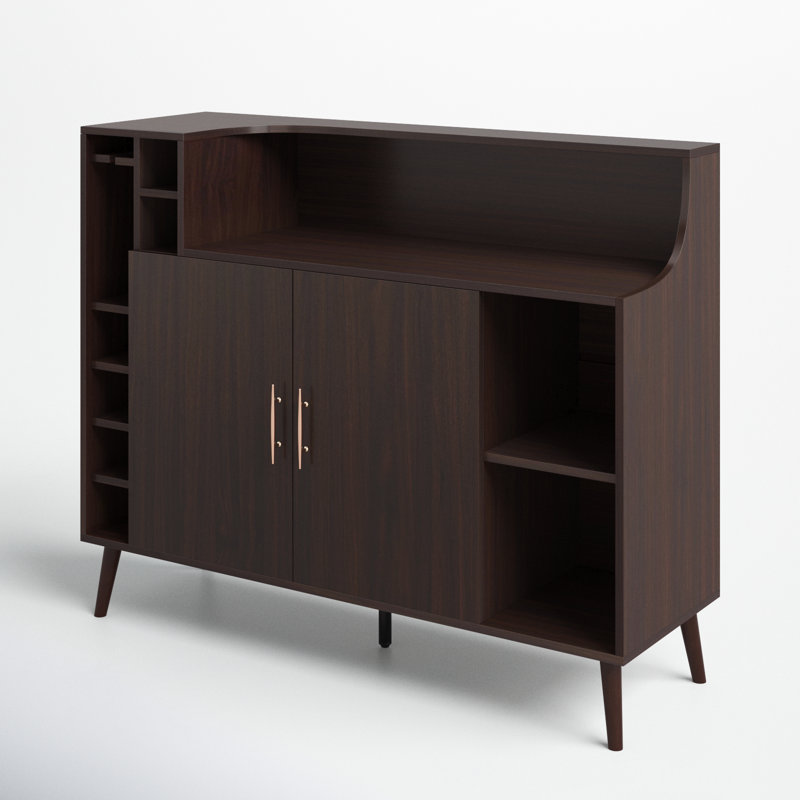 Barakat 47.24'' Bar Cabinet, Wenge