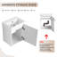 18" Single Bathroom Vanity With Ceramic Top-115143618