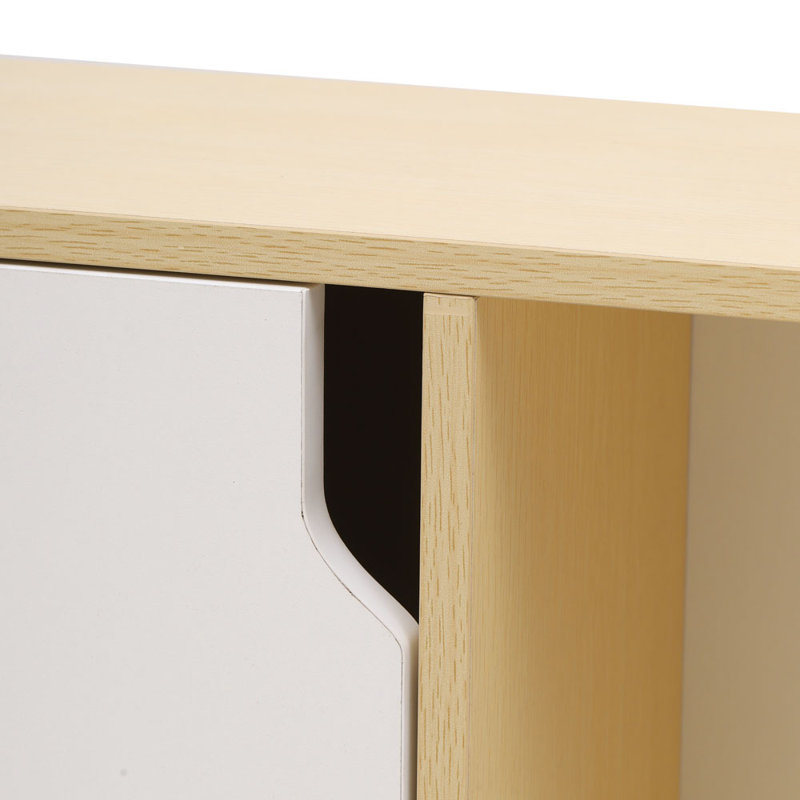 Nayona 80cm H x 50cm W Bookcase