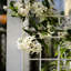 4 71"X19.7" Garden Trellis, Metal Rustproof Cream White, Easy Assembly, Construction Trellises, White Rust Resistance, Assembly Steps,