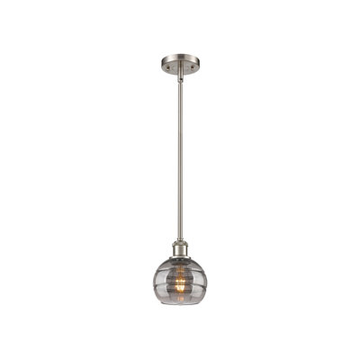 Ballston Bienes 1 Light Stem Hung Pendant-516-G556