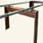Multifunctional extendable console table-907173526