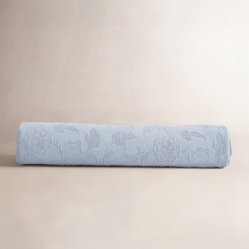 Literie Sophia, Blanc, Ensemble de couvre-lit grand + 2 taies décorative