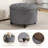 Button-Designed Upholstered Ottoman With Storage-855103898