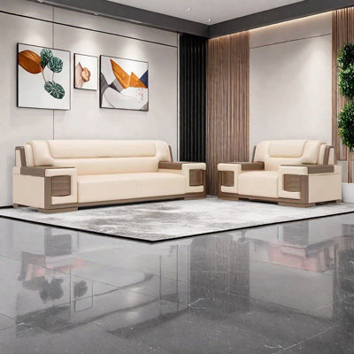 Business simple classic comfortable sofa set