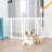 360 Series Wood Free Standing Pet Gate-1901772712