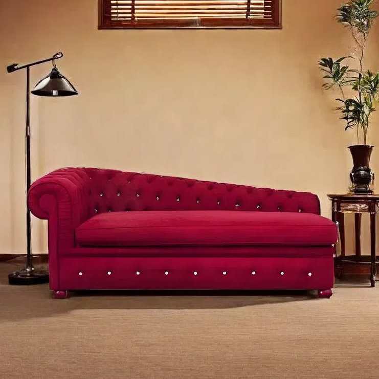 Chaise longue de loisir Neoclassical Home, Orienté à gauche (vu de face)