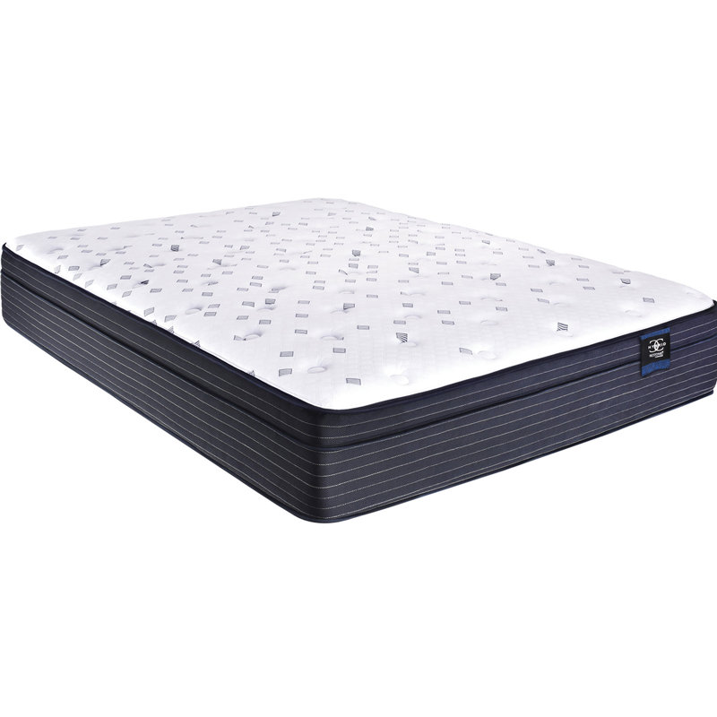 Matelas à plateau-coussin 14,5 po très grand avec évacuation de la chaleur et support de matériaux respirants