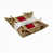Beige / crème / rouge est en rupture de stock