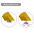 47.24" Rectangular Clear Tempered Glass Dining Table,Stylish Design with Gold Metal Legs, Kitchen Table for Dining Room-1741286798-1741286797-1718597056