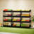 Tall Wood Vegetable Fruit Rack-98375124