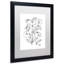 « simple fleur doodle », impression sur toile encadrée-70583037-19607759-19607758
