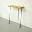 QuirkHub Narrow Console Table With Hairpin Legs-45858146-44388110