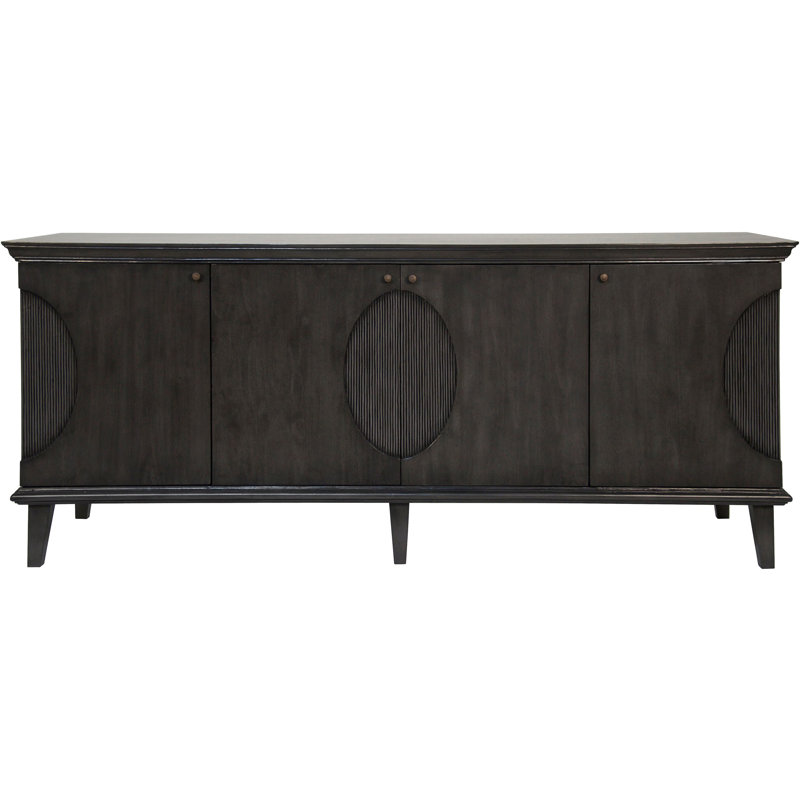 Dumont 74.5'' W Solid Wood Buffet