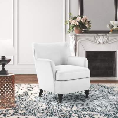 Atossa 31.1" Wide Genuine Leather Club Chair