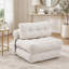 Canapé-lit pliant, fauteuil convertible avec oreiller et dossier, lit pliant portatif pour salon et chambre-758056967